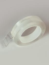 Скотч двусторонний прозрачный многоразовый гелевый 30 мм, длина 3 м, толщина 2 мм,  ABROMasters