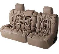 Чехлы Экокожа, 3Dобъем BROTHERS БЕЖЕВЫЕ, 2 ряд (bro2/bg) AKUBA