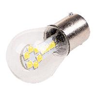 Светодиод T25 12V WHITE 18SMD (5050) с колбой SKYWAY S08201429, шт.  (уп 10 шт)