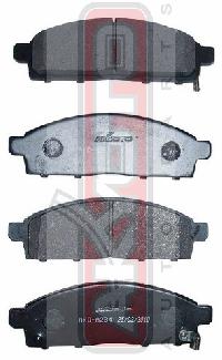 PF-2556 Тормозные колодки Akyoto AKD-A284 MMC L200 05.06->/Challenger II(KH)/Pajero Sport (K9#W) FR