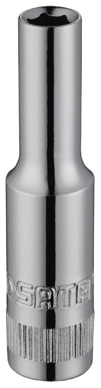 Головка торцевая 1/4" ( 6 гран) высокая H49мм   9 мм  11406 SATA  (1/12)