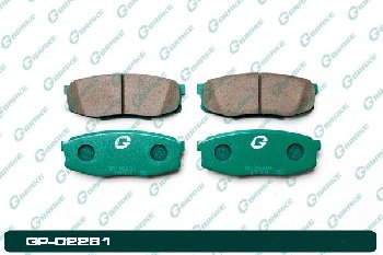 PF-1542  (A-756)  Колодки тормозные дисковые G-brake GP02281(04466YZZE9;0446660160) 