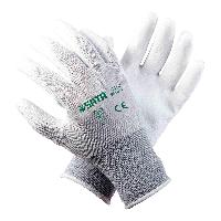 Перчатки антистатические с покрытием из Полиамида 9" SF0002 SATA 