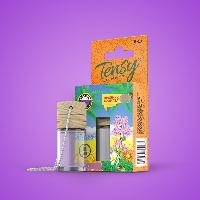Ароматизатор подвесной жидкий флакон стекло/дерево Сирень , 6 мл TB-13, Tensy (уп.15шт)