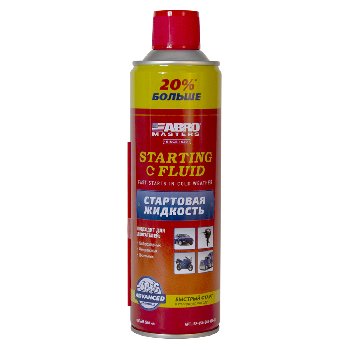 Быстрый старт, 540 мл, спрей, Starting Fluid SF-650-540-AM-RE, ABRO Masters (1/12)  