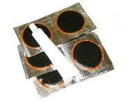 Аптечка для ремонта камер R1 (16 латок) D52 мм, круглые, с клеем (КНР)   (1/100)