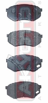 PF-3349 Тормозные колодки Akyoto AKD-3349 MMC Canter FE30#/50#/40#/60#  FR