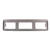 Рамка номера пластик, средняя серая   (уп.40шт.)