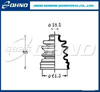 Пыльник привода FB-2069