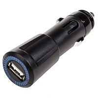 Адаптер прикуривателя 1 USB* (2.1A)  Черный S04601002  SKYWAY