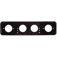 Рамка номера металлическая черная S04101009 SKYWAY (уп.20 шт.)