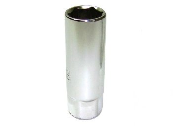 Головка свечная 3/8" ( 6 гран) 21мм, с резиновым держателем  12916 SATA   (1/6)