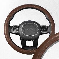 Оплетка экокожа Top-10 M (37-39 см) Коричневая S01102496  SKYWAY 