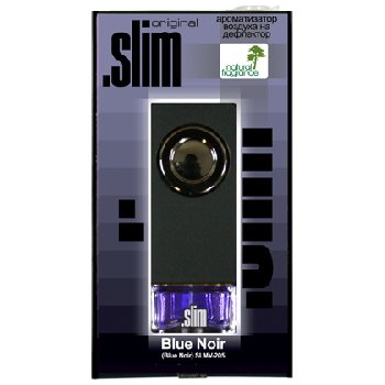 Ароматизатор на дефлектор жидкий SLIM Blue Noir (8 мл.) SLMV-205