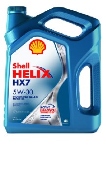Масло моторное Shell Helix HX7  5w30, 4L  SN (1/4)  п/синт