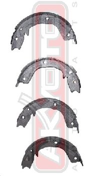 FN-0626 Колодки тормозные барабанные AKYOTO AKS-2004 MMC Pajero III/Pajero Sport 2.5TD.3.2TD RR