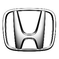 Эмблема HONDA, 105*85мм (средняя), хром SKYWAY (SHE-028)