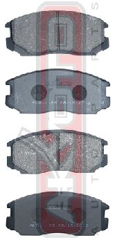 PF-3234/3285 Тормозные колодки Akyoto AKD-1126 MMC Lancer C##A/C34# 89-