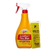 Полироль салона Матовый Leather&TireWaxLowGloss, 500 мл, триггер KANGAROO (330149)  Ю.Корея (1/12)