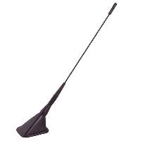 Антенна декоративная L300 мм, прямоугольное основание 65*50мм, тонкая, Черный SKYWAY S00201013