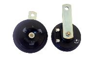 Сигнал электрический 12V дисковый D 76мм, черный (высокий+низкий), к-т DL110S/ARB-S110B