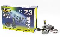 Лампа (LED аналог ксенона) H 7 12-60V 55W 4300К 5000Lm PX26D WHITE (2шт),к-т, Маяк (Z3/H7/55W/4300K)