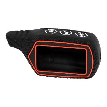 Чехол на брелок сигнализации силиконовый STARLINE A61/A91/B6/B9/V7, черный  (Silipac)