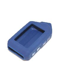 Чехол на брелок сигнализации силиконовый SCHER-KHAN Mobicar 1/2/3/4/5i/6i, темно-синий