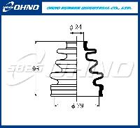 Пыльник привода FB-2119