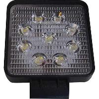 Фара светодиодная  105*105* 45мм (9 диодов) 12V/24V, 27W, Дальний свет, шт  SKYWAY S07201012 (1/28)