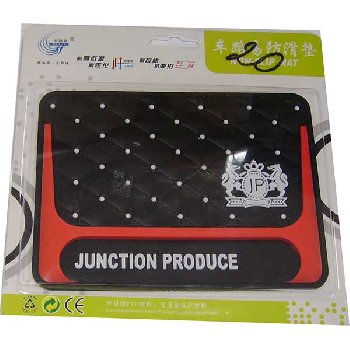 Коврик на панель плоский 180*130мм, Черный, Н-тип, надпись JUNCTION PRODUCE