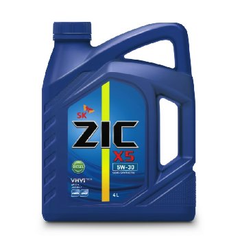 Масло моторное ZIC X5 Diesel  5w30 CI-4,  4L (уп 4 шт) п/синт диз