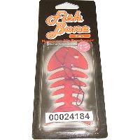 Ароматизатор подвесной гелевый игрушка РЫБКА, Cherry ВИШНЯ  FishBoneHF1012 A(12)