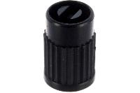 Колпачок для камеры пластиковый (ключик), черные, блистер 4 шт, к-т  TopAuto