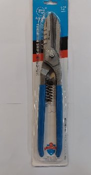 Ножницы по металлу (с усилителем) L300мм  12" прямые TG-15612