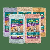 Салфетка Микрофибра 30*30см (CA-163) VELVET (5шт), к-т  CityUp   (1/60) 