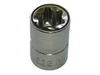 Головка торцевая 1/2" внутренний TORX E22 H38мм, шт  13707 SATA  (1/4)