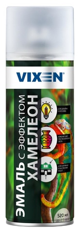 Краска-спрей Хамелеон Ледяной мохито , 520мл  VX57000 VIXEN (уп.12шт)