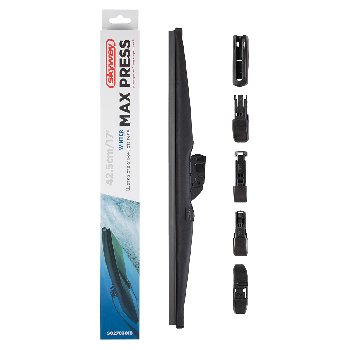 Щетка стеклоочистителя зимняя MAX PRESS 42.5 см (17") 6 адаптеров, SKYWAY 3018 (1/50)