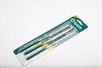 Напильники алмазные 5мм, длина 180 мм, прямые (набор 3 предмета) к-т 03880 SATA 