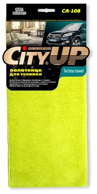 Салфетка Микрофибра 42*64см (CA-108) TechnoTowel Полотенце для техники, шт.  (уп10шт)  (10/100)