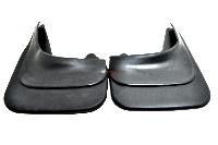 Брызговик фигурный черный, без надписи (2 шт), к-т   №1, Еlegant 