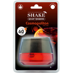 Ароматизатор на панель гелевый банка стекло Shake Cosmopolitan, Найт Клаб   SHK-05  (5/30)