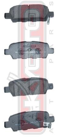 PF-2466 Тормозные колодки Akyoto AKD-2466 N.X-TRAIL NT30 PNT30 T30 2000-   RR