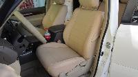 Чехлы модельные кожа Toyota LAND CRUISER 150, кант, бежевый (Prado SL 2010-12 D.Beige), к-т