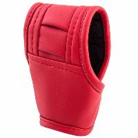 Чехол на автомат экокожа, объемный, на круглый рычаг  Красный   SKYWAY S06201006/ БАРС А-022
