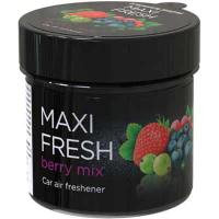 Ароматизатор на панель гелевый банка пластик BERRY MIX (Ягодный микс),100 гр MAXIFRESH CMF-107 (1/24