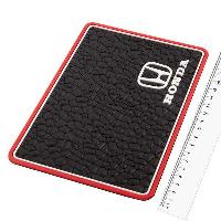 Коврик на панель плоский 200*125мм, принт камень, Черный, в углу эмблема HONDA SKYWAY HX-19 Honda