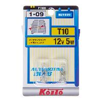 Лампа б/ц 12V  5W  W2.1*9.5d/T10  KOITO, 2 шт, блистер, к-т   (P1583)