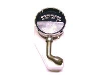 Манометр шин стрелочный, круглый металлический корпус, 3 атм, в пенале (Владимир)